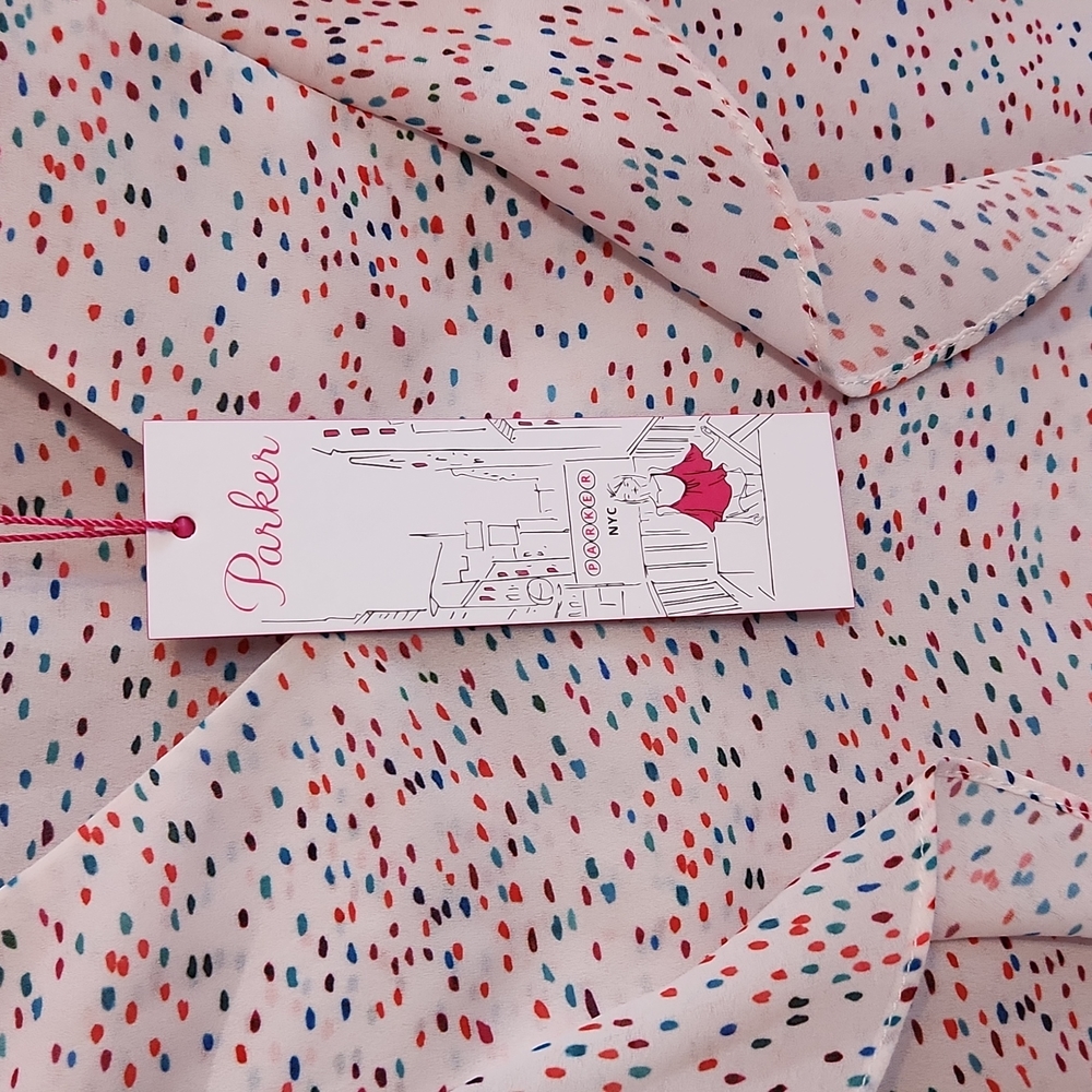 Parker dottie flirty blouse - NWT - Picture 2 of 5